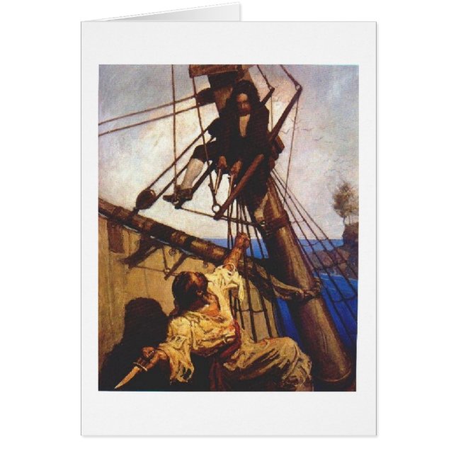 Les pirates combattent à bord du bateau (Devant)