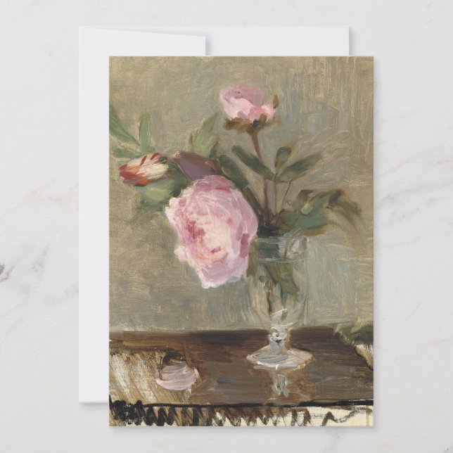 Les pivoines | Berthe Morisot (Devant)