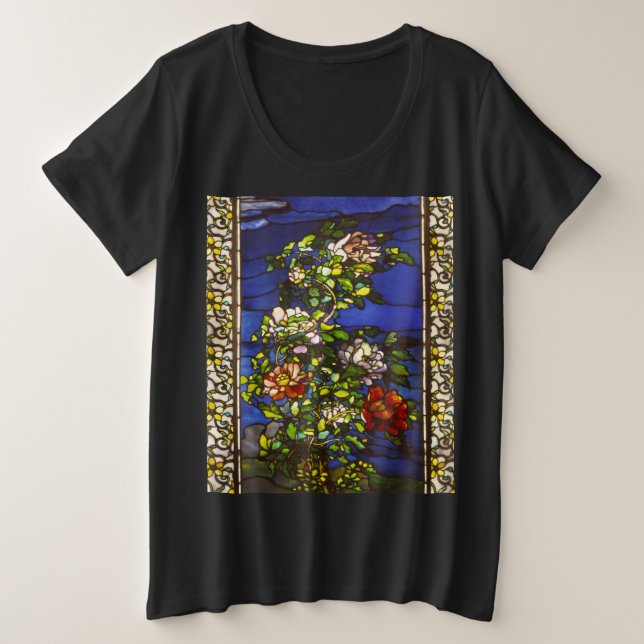 Les pivoines dans le vitrail (Design devant)