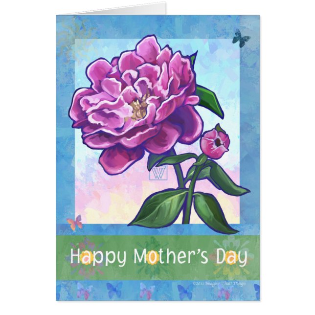 Les pivoines de la fête des mères (Devant)