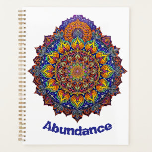 Les planificateurs Mandala de l'abondance