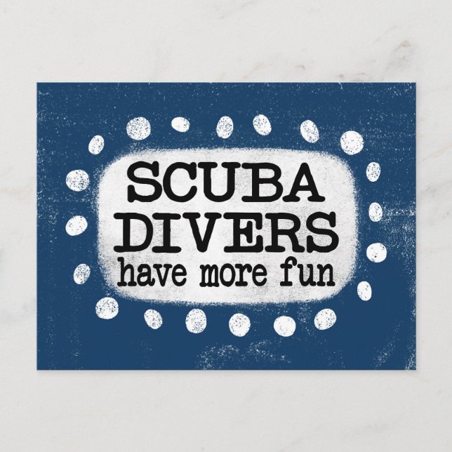 Les Plongeurs De Scuba Ont Plus De Carte Postale A (Devant)