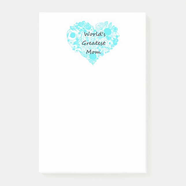 Les plus grandes notes de maman post-it du monde (Devant)