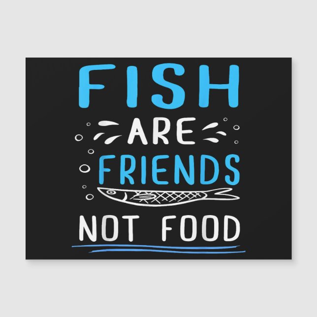 Les poissons ne sont pas de la nourriture TShirt p (Devant)
