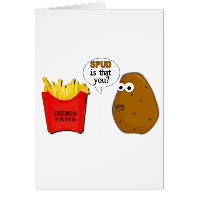 Les pommes frites de pomme de terre sont que vous (Devant)