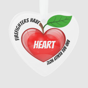 Les pompiers ont un ornement cardiaque