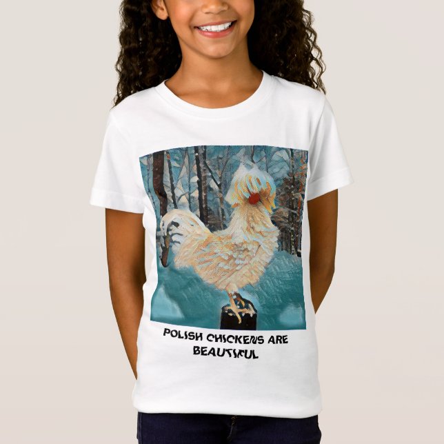 LES POULET POLONAIS SONT DE BELLES T-shirts (Devant)