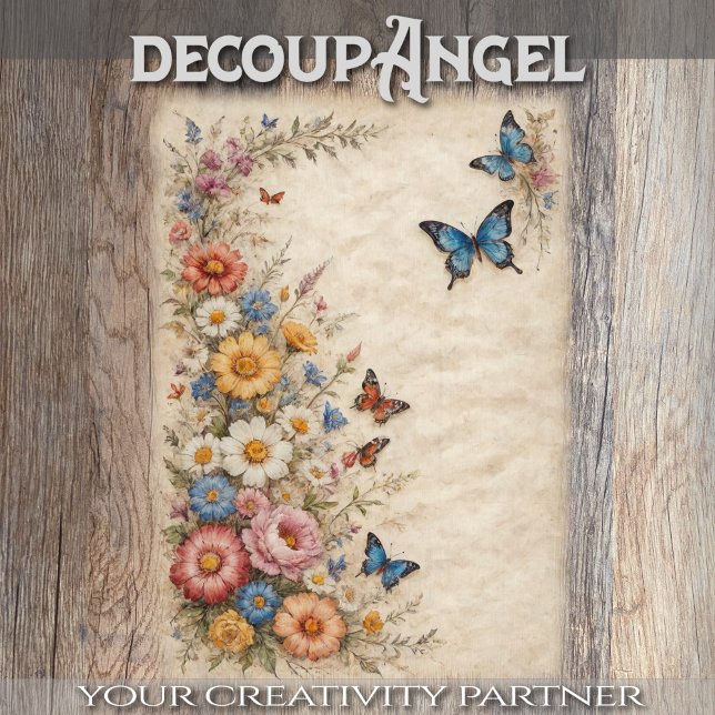 Les prairies printanières #2- Découpage - (Créateur téléchargé)