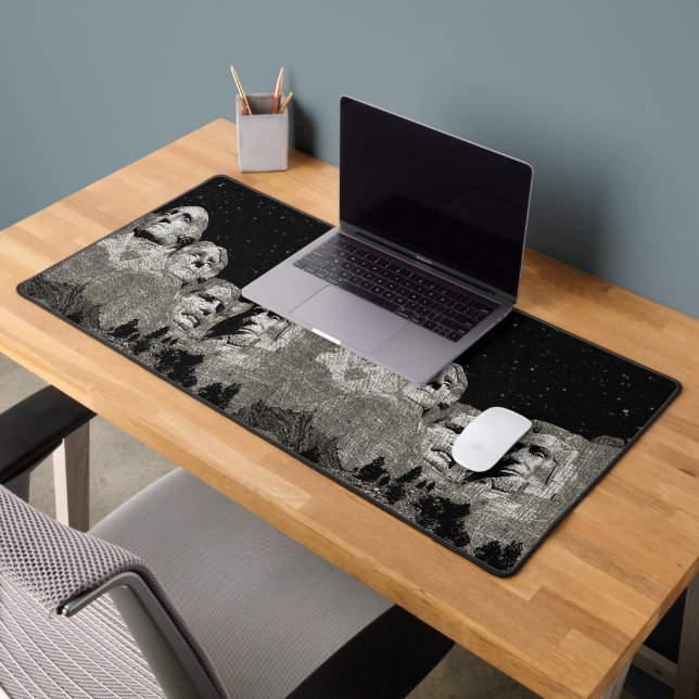 Les Présidents Mount Rushmore Graphisme Art, Desk  (Bureau 2)