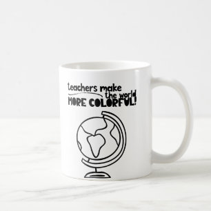 Les professeurs font la tasse plus colorée du