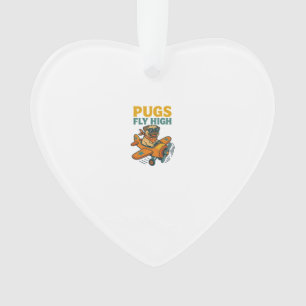 Les pug volent haut
