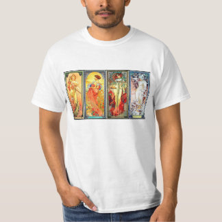 Les quatre séries 3 de saisons par le T-shirt de