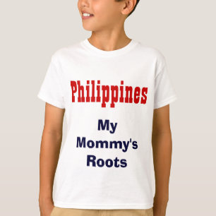 Les racines de ma mère, t-shirts Philippines