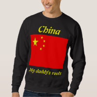Les racines de mon père, la Chine mens t-shirts