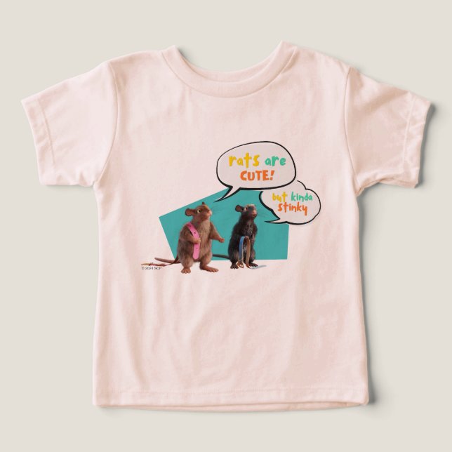 Les Rats Sont Mignons Mais Plutôt Stinky (Design Recto)