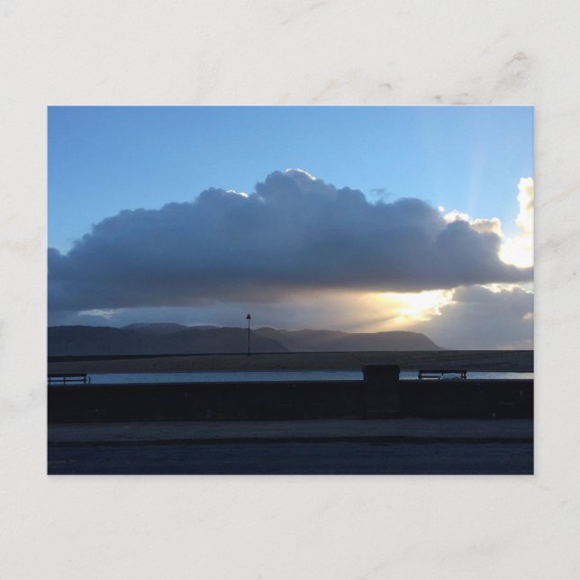 Les rayons du soleil sur les cartes postales Conwy (Devant)