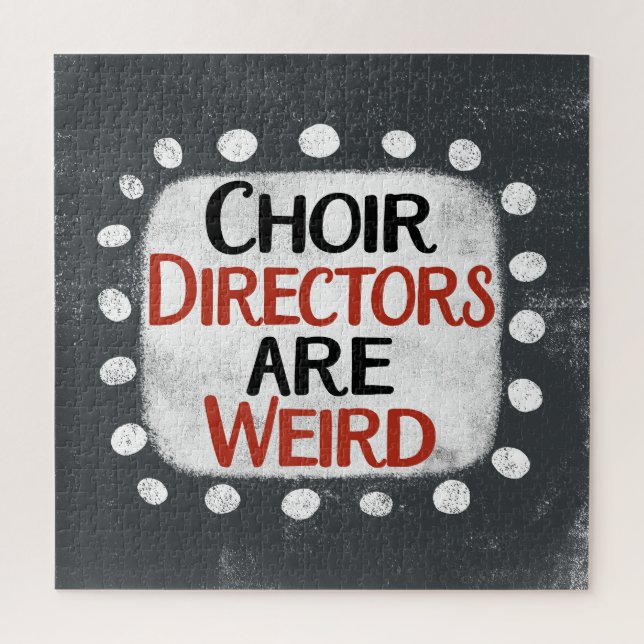 Les Réalisateurs De Chorale Sont Étrange Puzzle (Vertical)