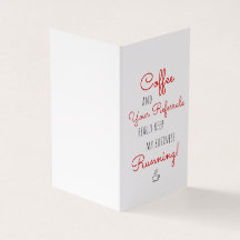 Les références de café d'affaires continuent de fo