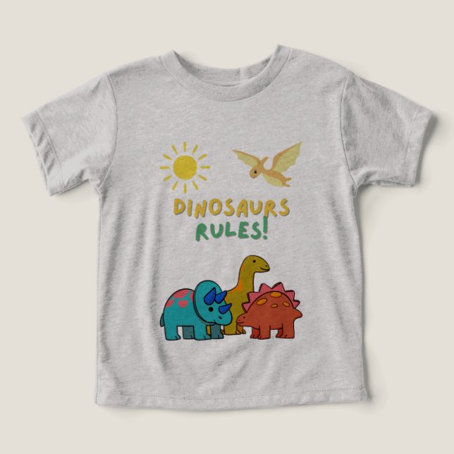 Les règles des dinosaures ! (Design Recto)