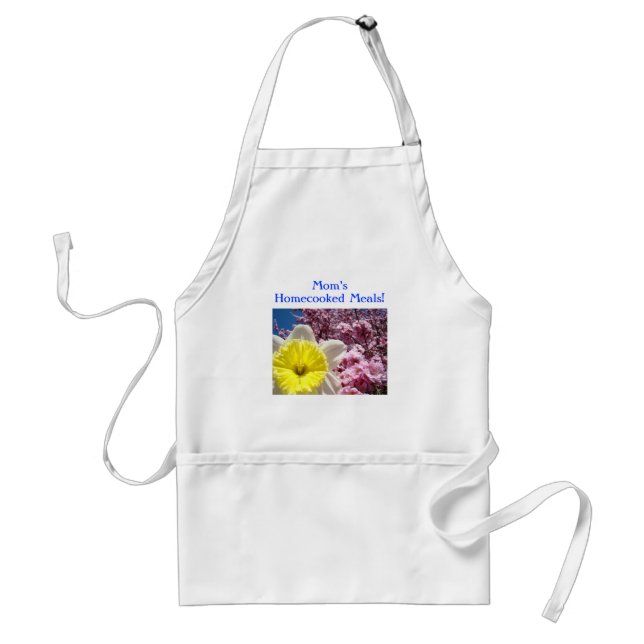 Les repas faits maison de Maman ! tablier Fleurs d (Devant)