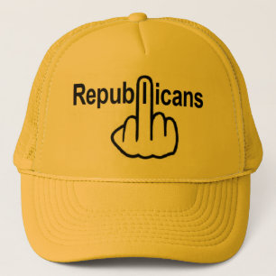 Les Républicains casquettes se retournent
