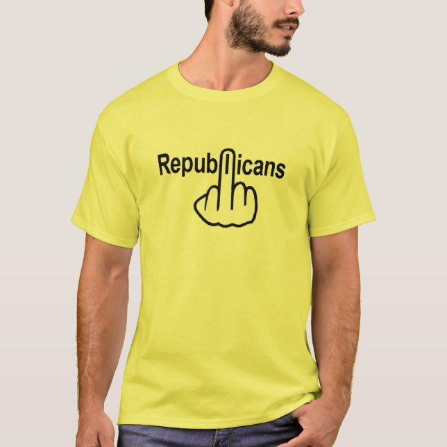 Les Républicains T-Shirt se retournent (Devant)