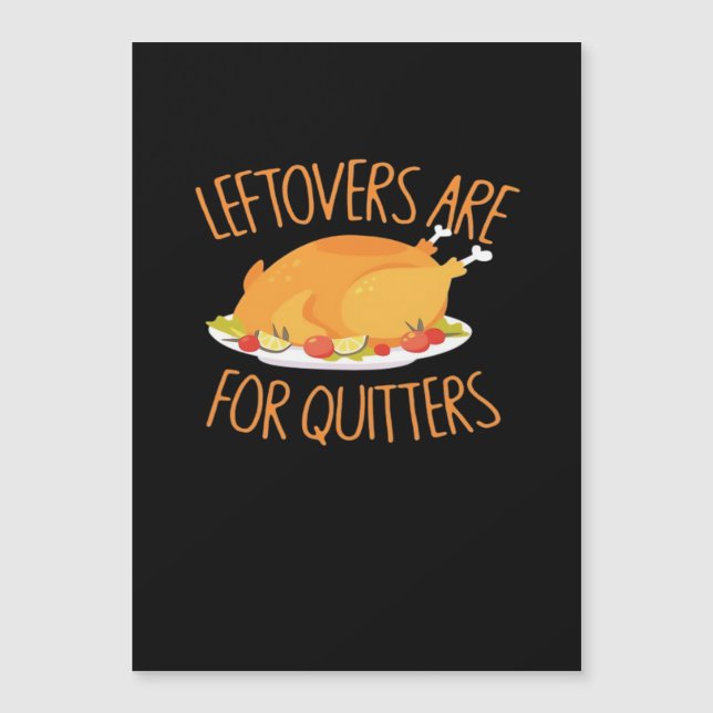 Les Restes Sont Pour Les Lâcheurs - Dinde De Thank (Devant)