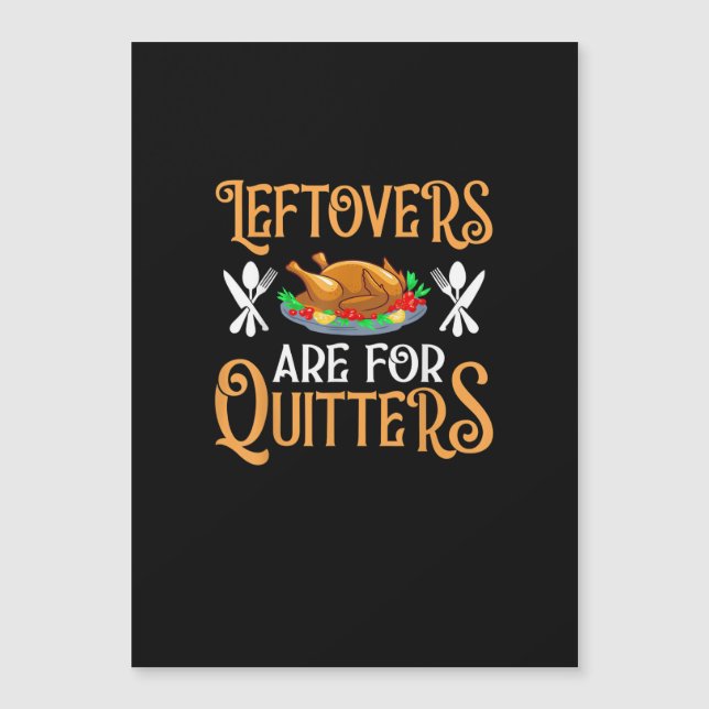 Les Restes Sont Pour Les Lâcheurs Pour Thanksgivin (Devant)