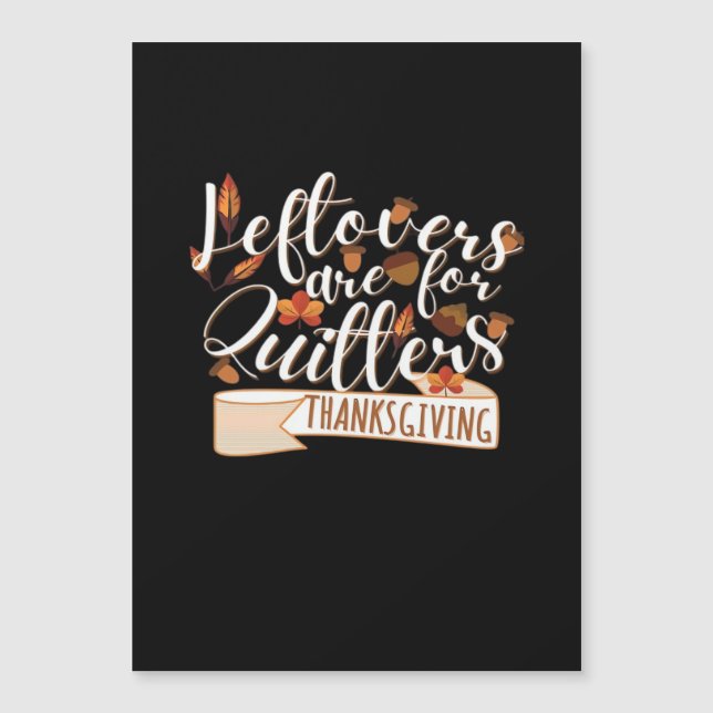Les Restes Sont Pour Les LâcheursThanksgiving En F (Devant)
