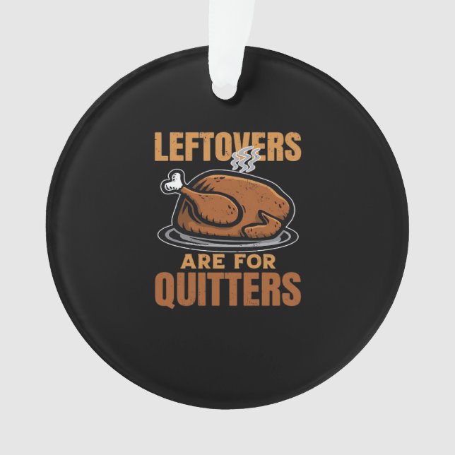 Les Restes Sont Pour Quitters Drôle Thanksgiving D (devant)