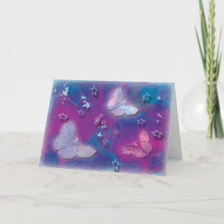 Les "rêves carte de félicitations effectuent vol"