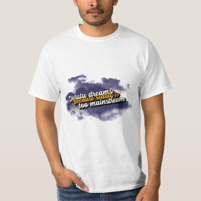 Les rêves sur la réalité T-shirt courant (Devant)