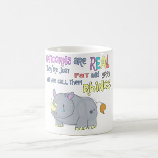 les rhinocéros sont juste tasse laide de licornes