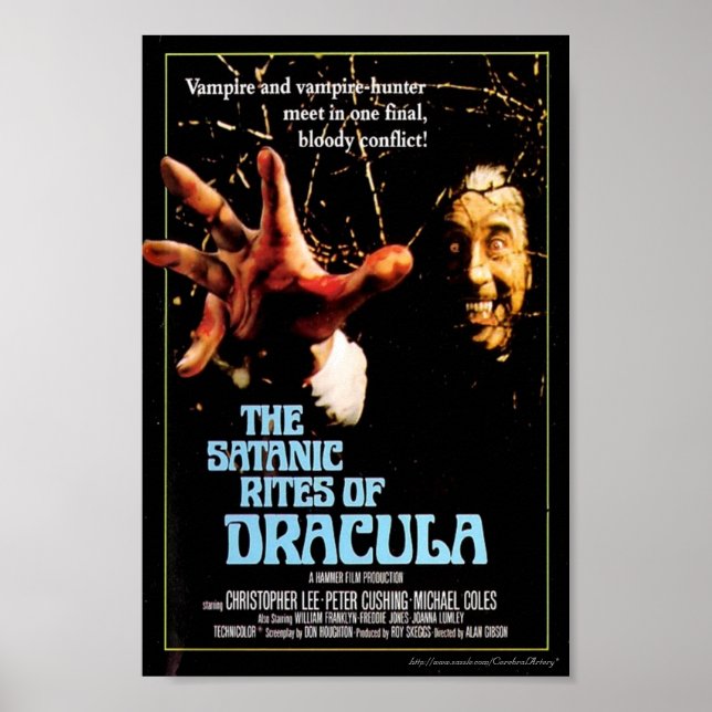 "Les Rites sataniques de Dracula" (1973) Poster du (Devant)