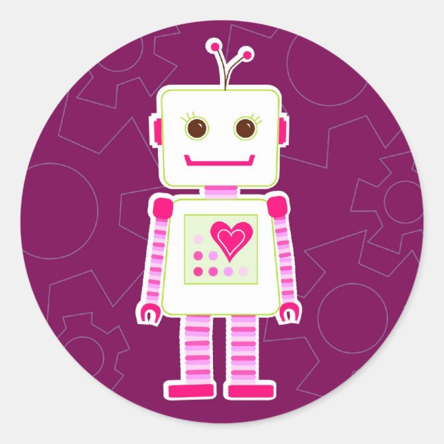 Les Robot Stickers (Devant)