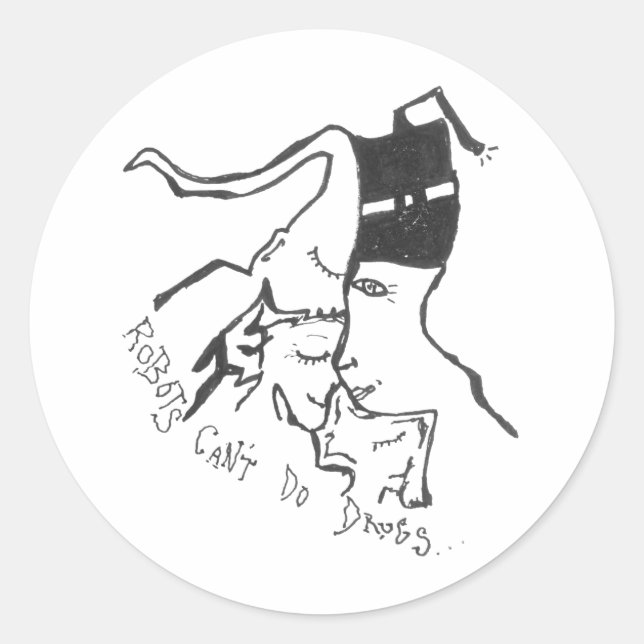 Les robots ne peuvent pas faire Sticker pour la dr (Devant)