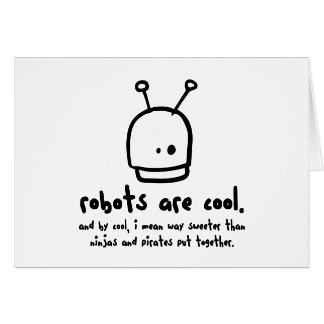 les robots sont cool1 (Devant horizontal)