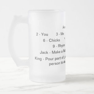 Les Rois Drinking Game Mug