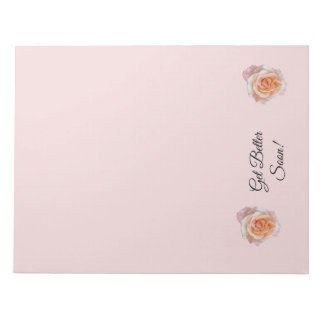 Les Roses Roses Rose Du Bloc-Notes S'Améliorent Bi