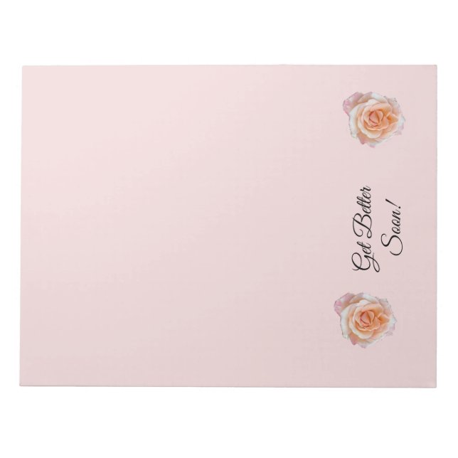 Les Roses Roses Rose Du Bloc-Notes S'Améliorent Bi (Devant)
