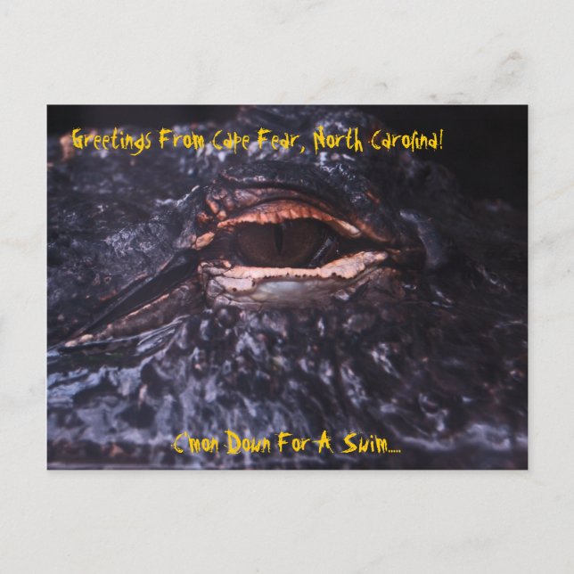 Les salutations de carte postale du cap craignent, (Devant)