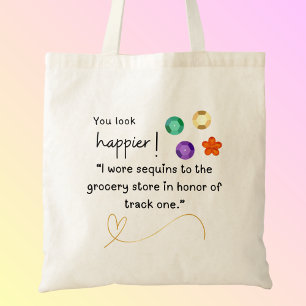 Les séquences de l'épicerie suivent un Sac fourre-
