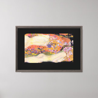 Les serpents d'eau de Gustav Klimt II (1907) Toile