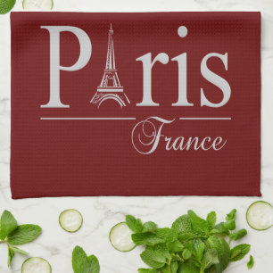 Les serviettes de cuisine faites sur commande de