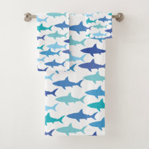 Les silhouettes des requins 