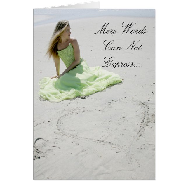 Les simples mots ne peuvent pas exprimer (Devant)