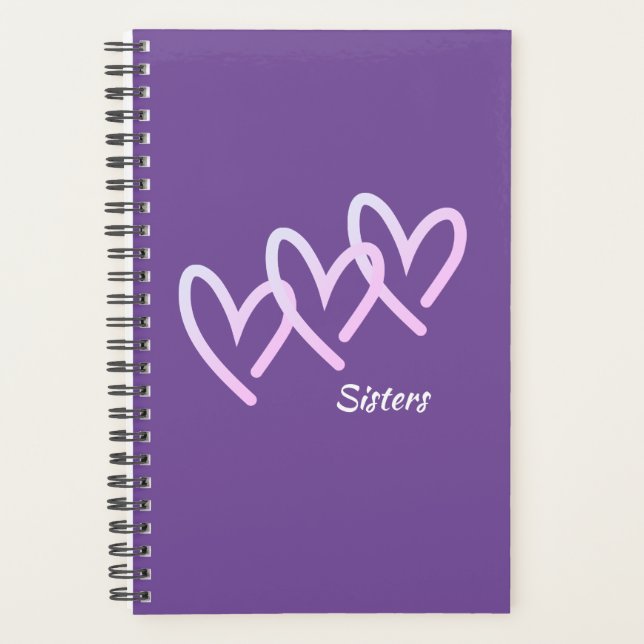 Les Soeurs Aiment Le Coeur Violet (Devant)
