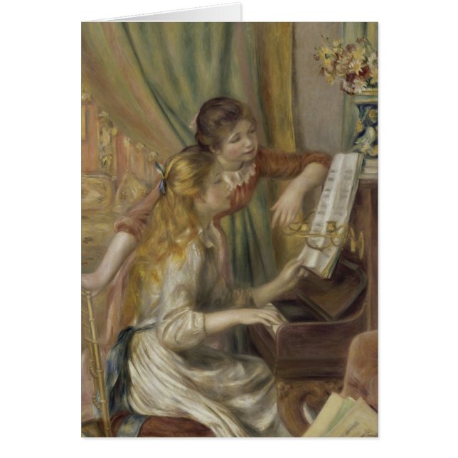 Les soeurs jouent au piano (Devant)