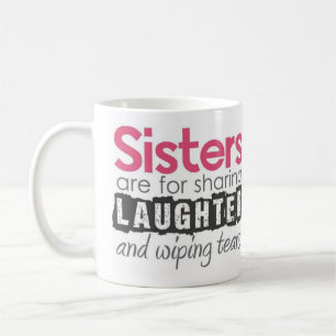 Les soeurs sont pour partager la tasse de café