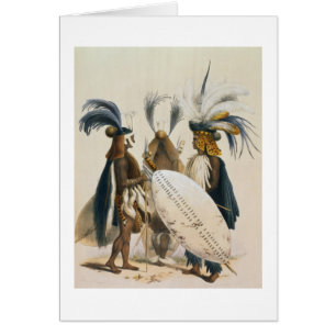 Les soldats de zoulou d'Army du Roi Panda's,